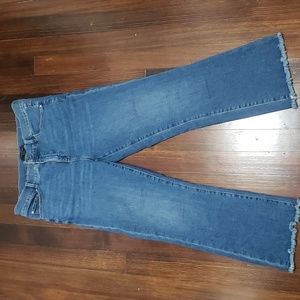 Ann Taylor Kick Flare Denim Jeans